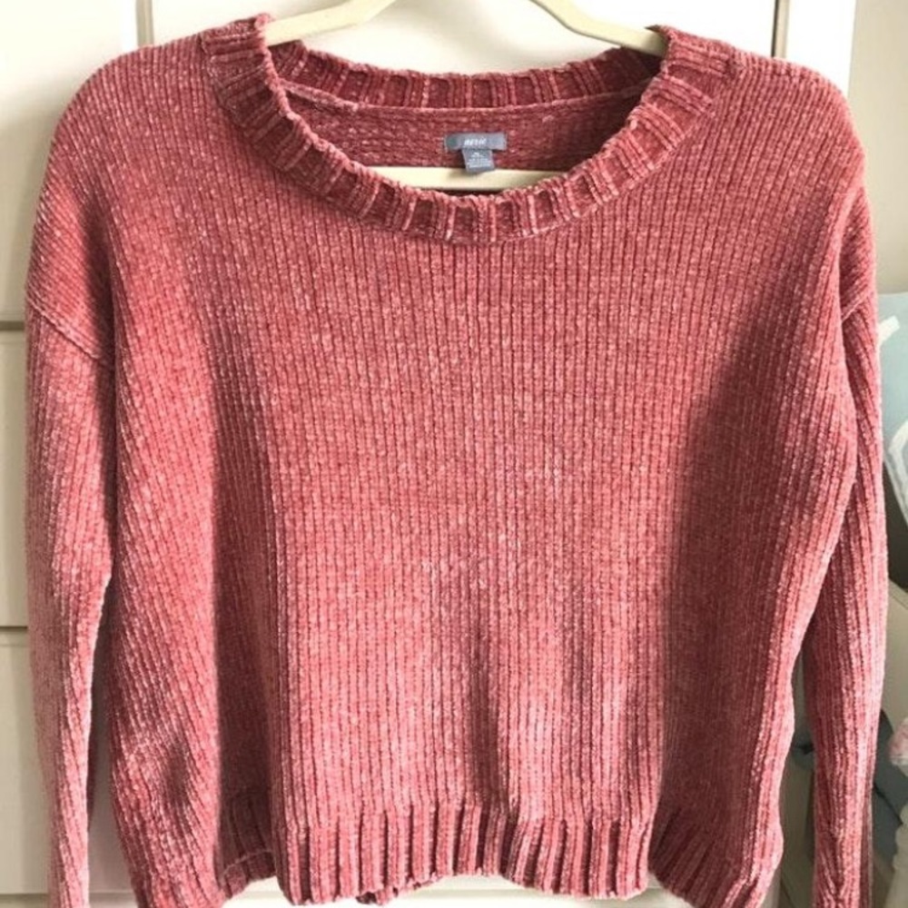 Aerie Rose Chenille Sweater